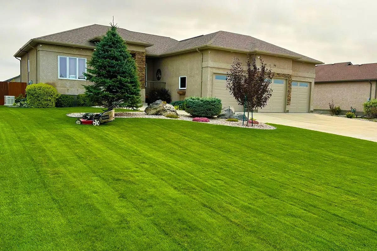 Lawn maintenance and mowing service in Winnipeg