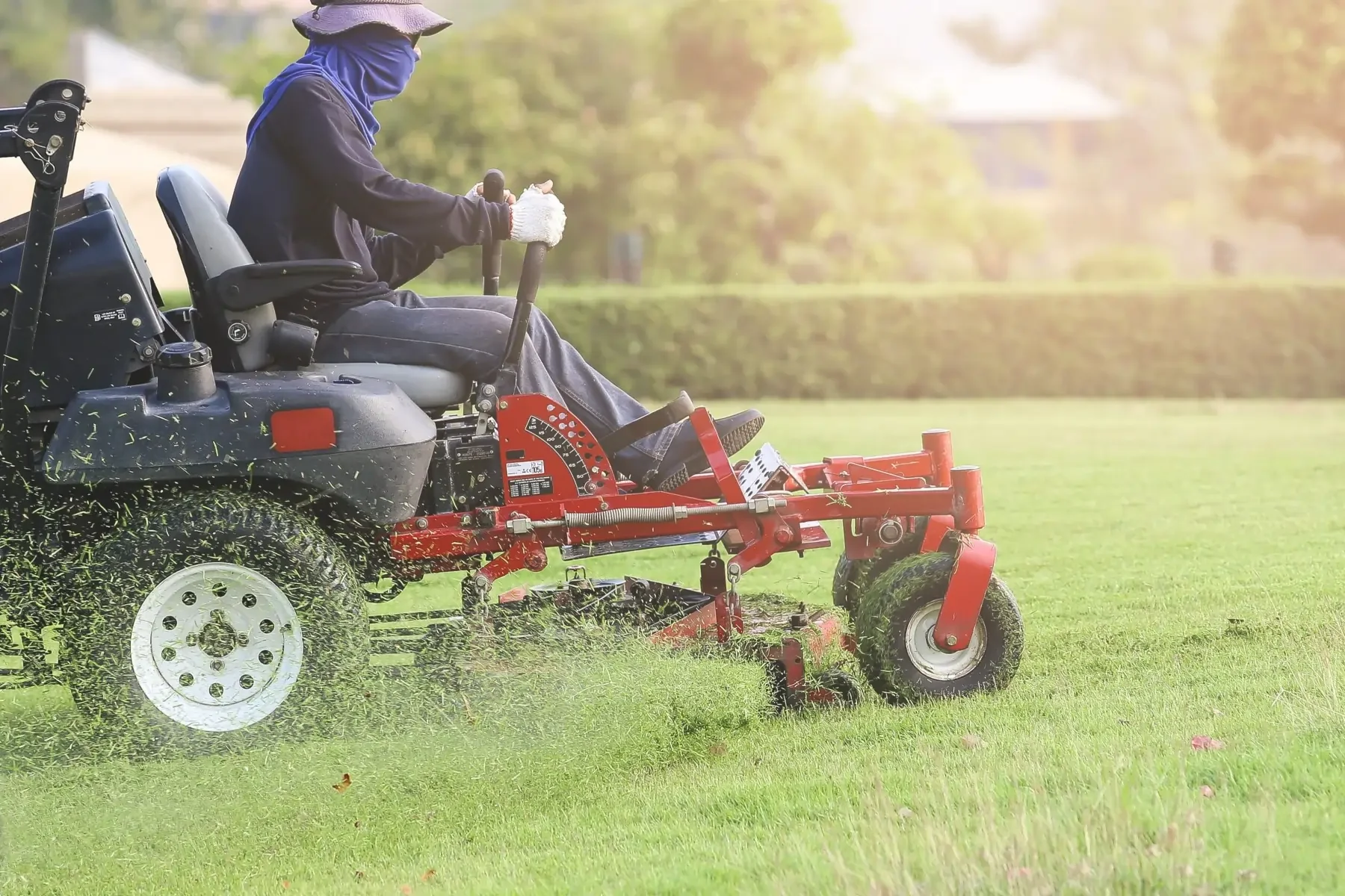 Happy lawn care customers in Winnipeg
